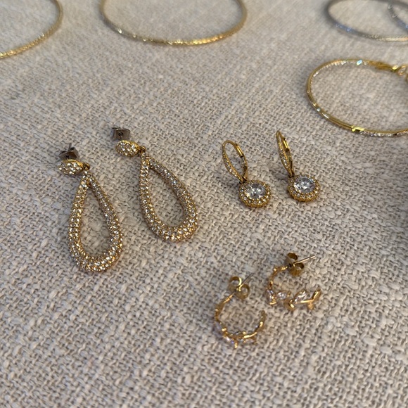 Huge Jewelry Lot (Lili Claspe, Nadri, Kate Spade, Juicy, Madewell, J. Crew) - Picture 2 of 13